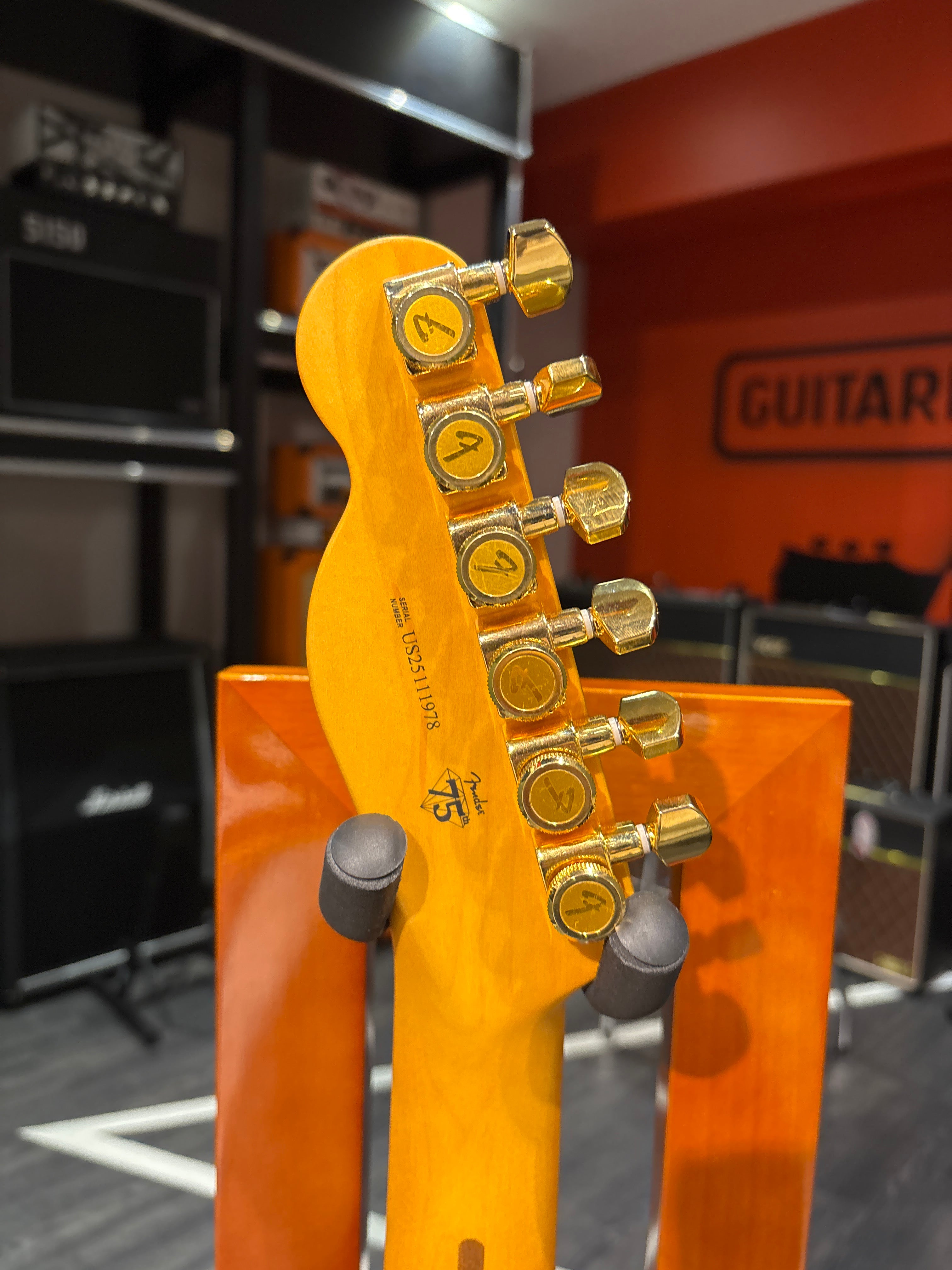 Fender 75th Anniversary Telecaster American Pro II Custom 2TS edition limitée