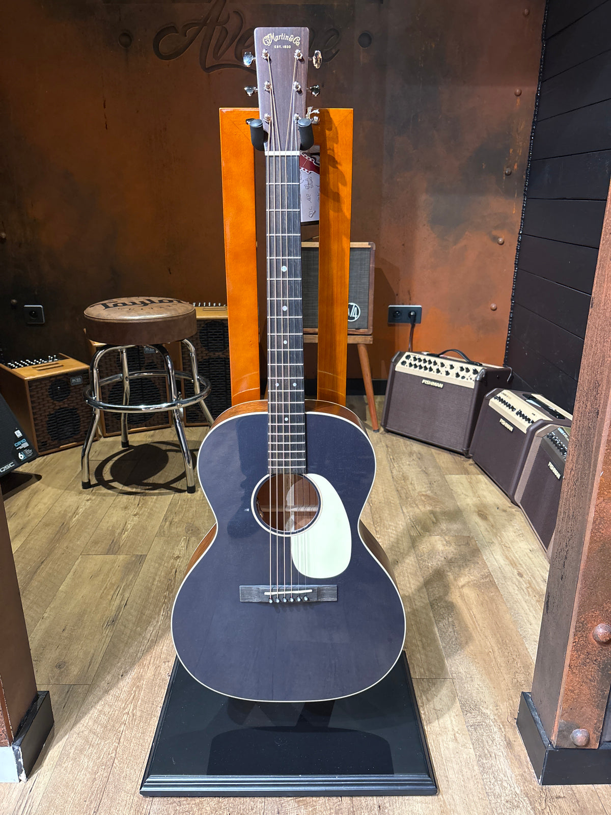 Martin 00L-16E Black Smoke