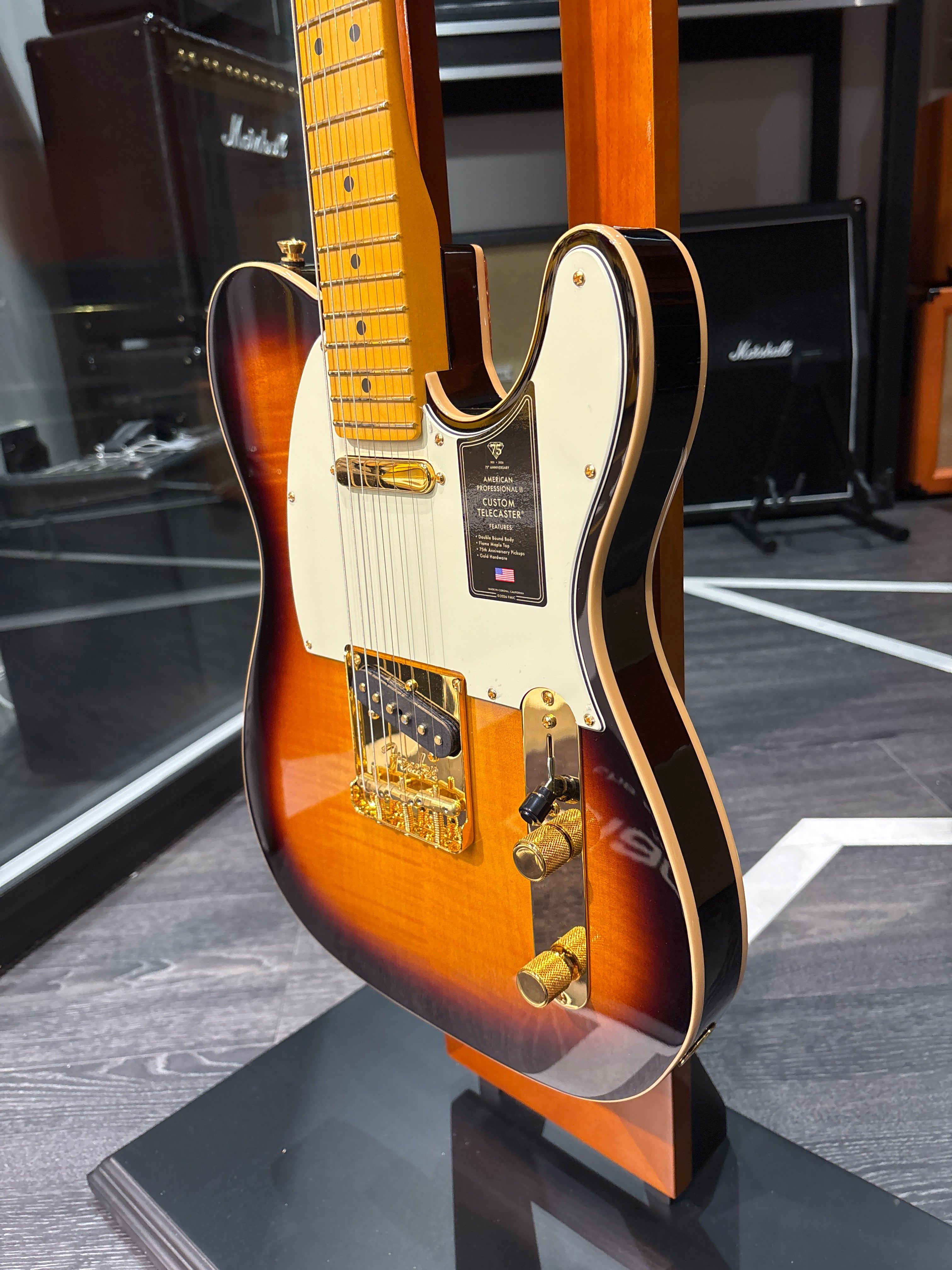Fender 75th Anniversary Telecaster American Pro II Custom 2TS edition limitée