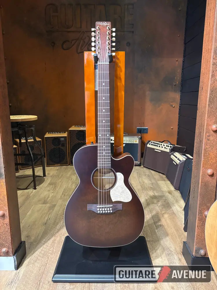 Art & Lutherie Legacy 12 cordes Bourbon burst Guitare acoustique