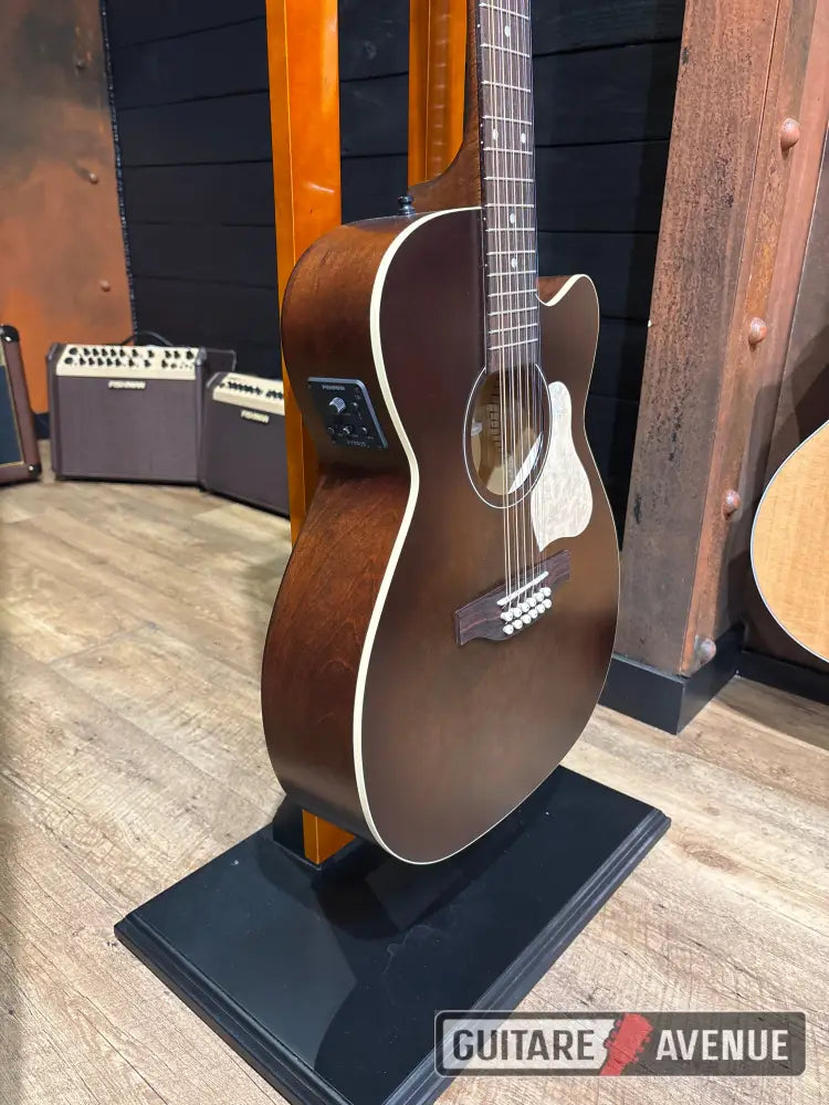 Art & Lutherie Legacy 12 cordes Bourbon burst Guitare acoustique