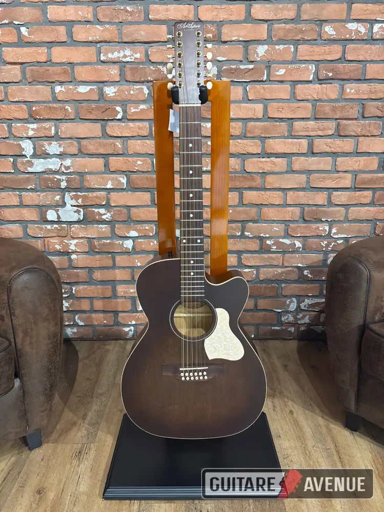Art & Lutherie Legacy 12 cordes Bourbon burst - Occasion - Guitare acoustique d’occasion