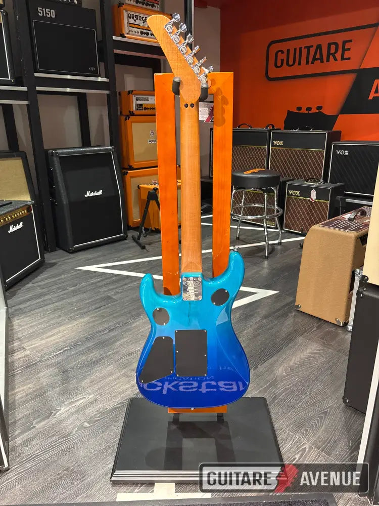 EVH 5150 Deluxe QM Baked Maple Pacific Drift - Guitare électrique
