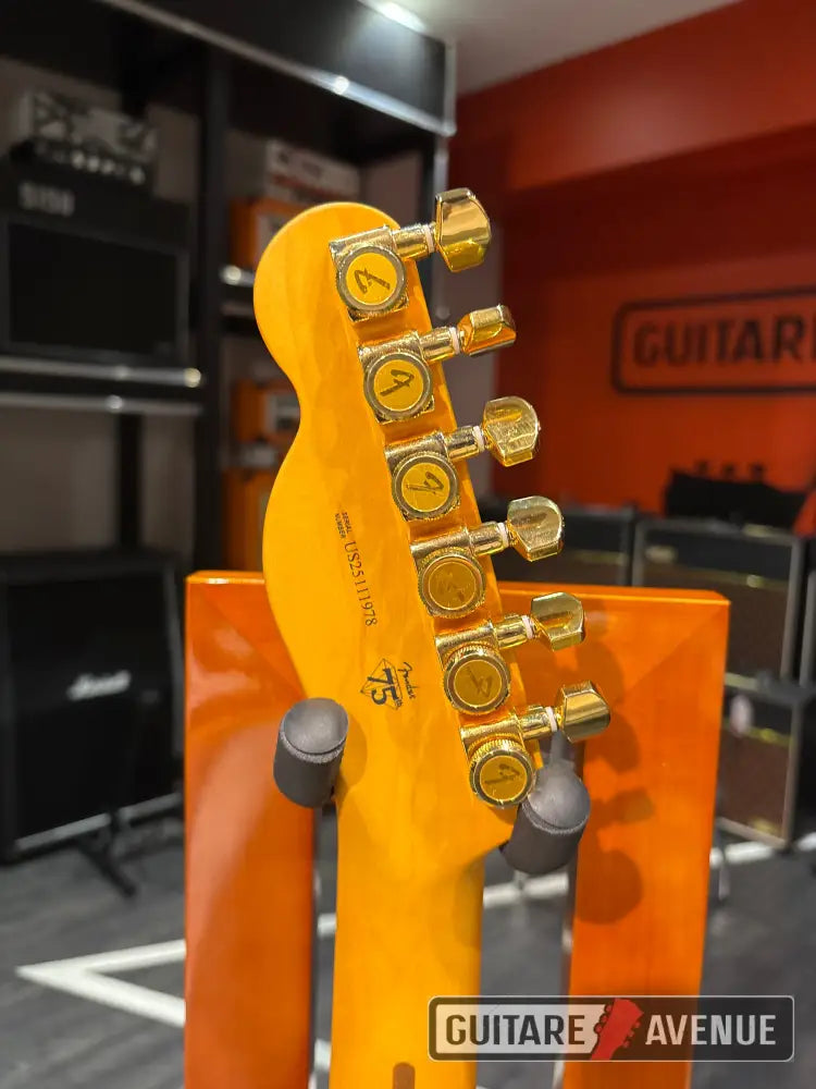 Fender 75th Anniversary Telecaster American Pro II Custom 2TS edition limitée Guitare électrique