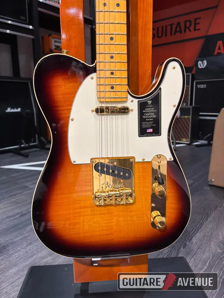 Fender 75th Anniversary Telecaster American Pro II Custom 2TS edition limitée Guitare électrique