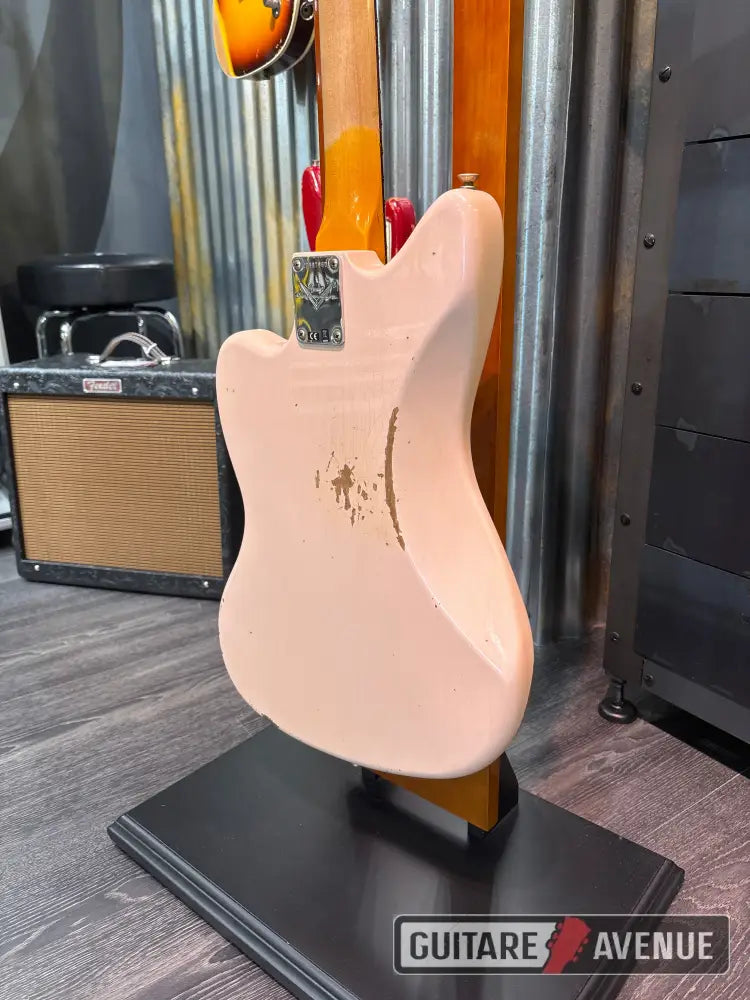 Fender Custom shop 1963 Jazzmaster relic aged Shell Pink Custom Shop