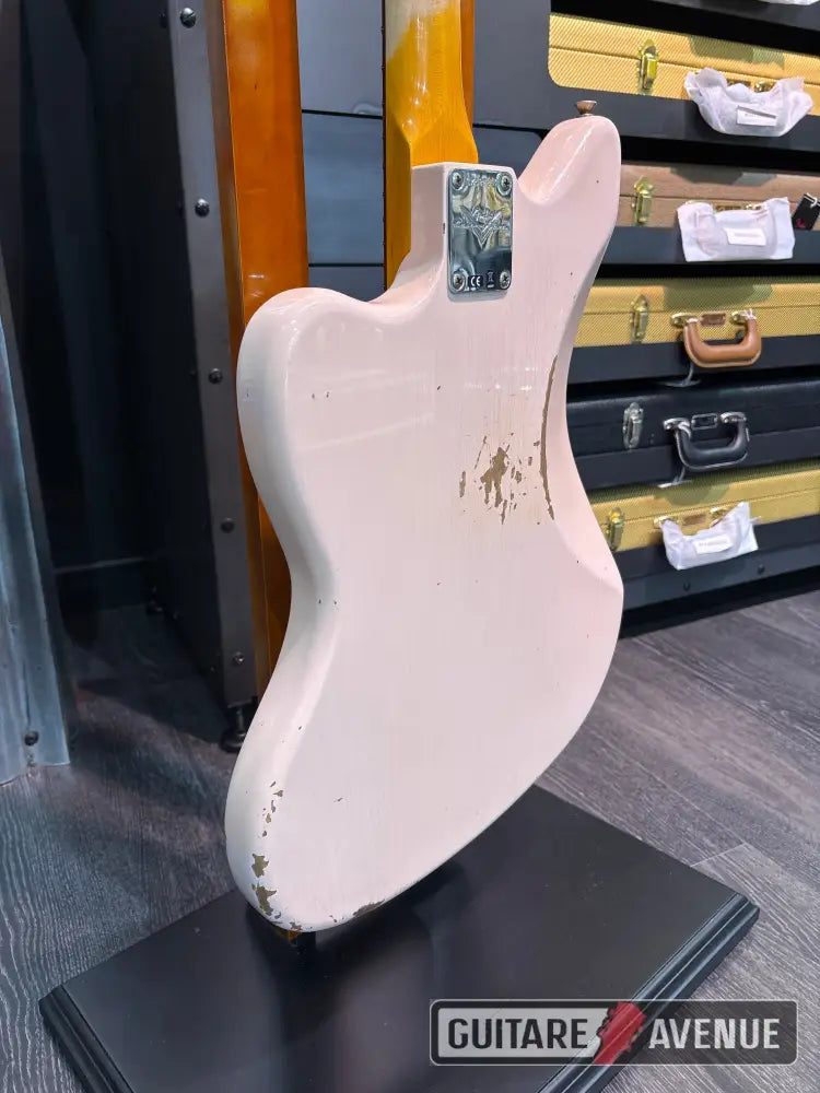 Fender Custom shop 1963 Jazzmaster relic aged Shell Pink Custom Shop