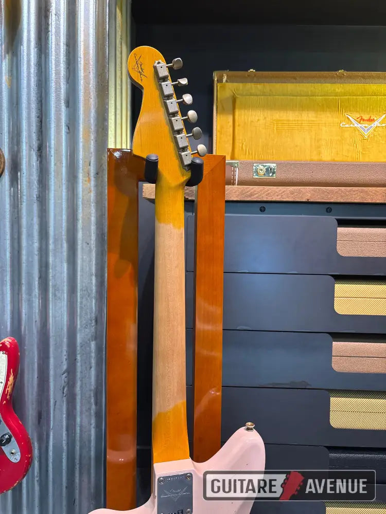 Fender Custom shop 1963 Jazzmaster relic aged Shell Pink Custom Shop