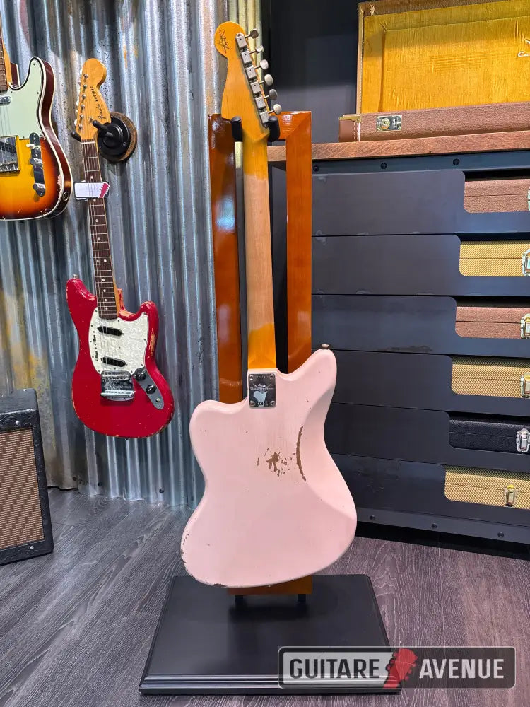 Fender Custom shop 1963 Jazzmaster relic aged Shell Pink Custom Shop