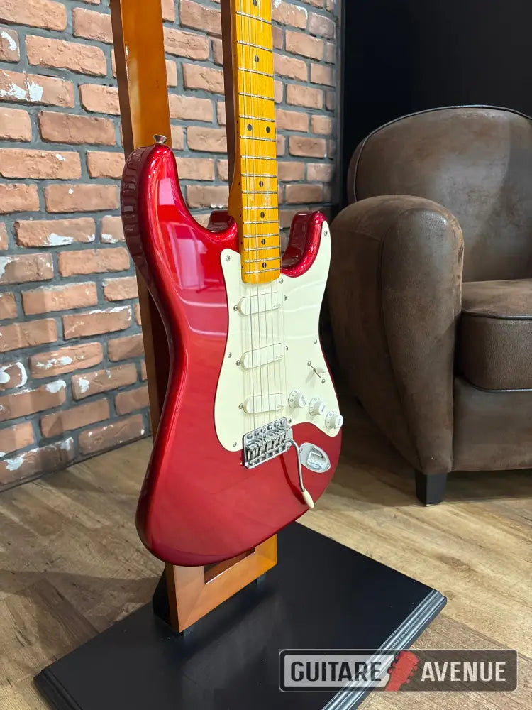 Fender Partcaster David Gilmour Stratocaster Candy apple red - Occasion - Guitare électrique