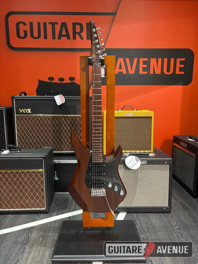 Flamel Guitars Arsenic Deluxe Naturelle ’micros Rage’ Guitare électrique