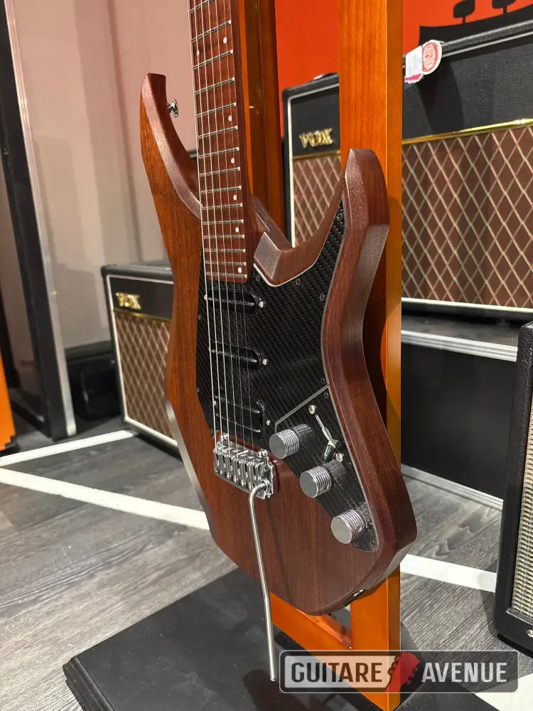 Flamel Guitars Arsenic Deluxe Naturelle ’micros Rage’ Guitare électrique