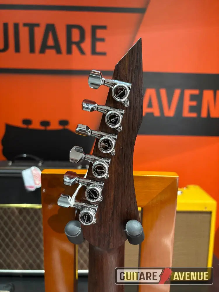 Flamel Guitars Arsenic Deluxe Naturelle ’micros Rage’ Guitare électrique