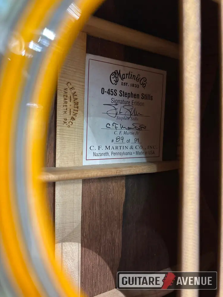 Martin Stephen Stills 045 S Occasion Guitare électro acoustique