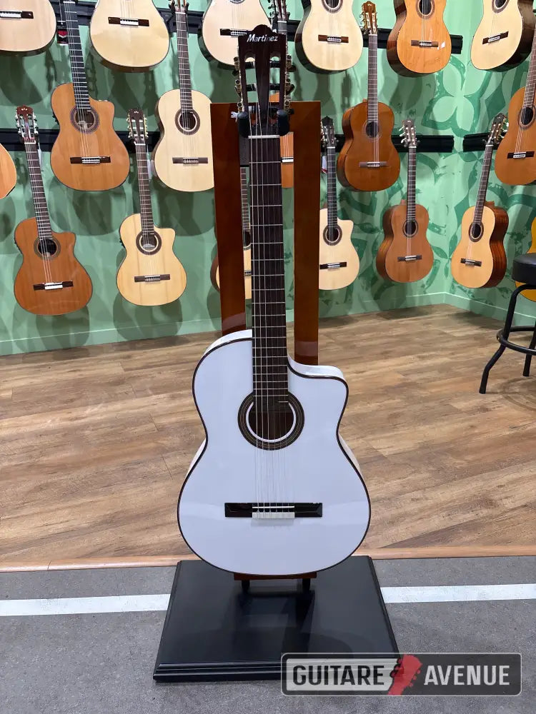 Martinez Kema series White MP - Guitare Classique