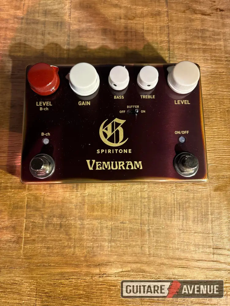 Vemuram Spiritone Effet