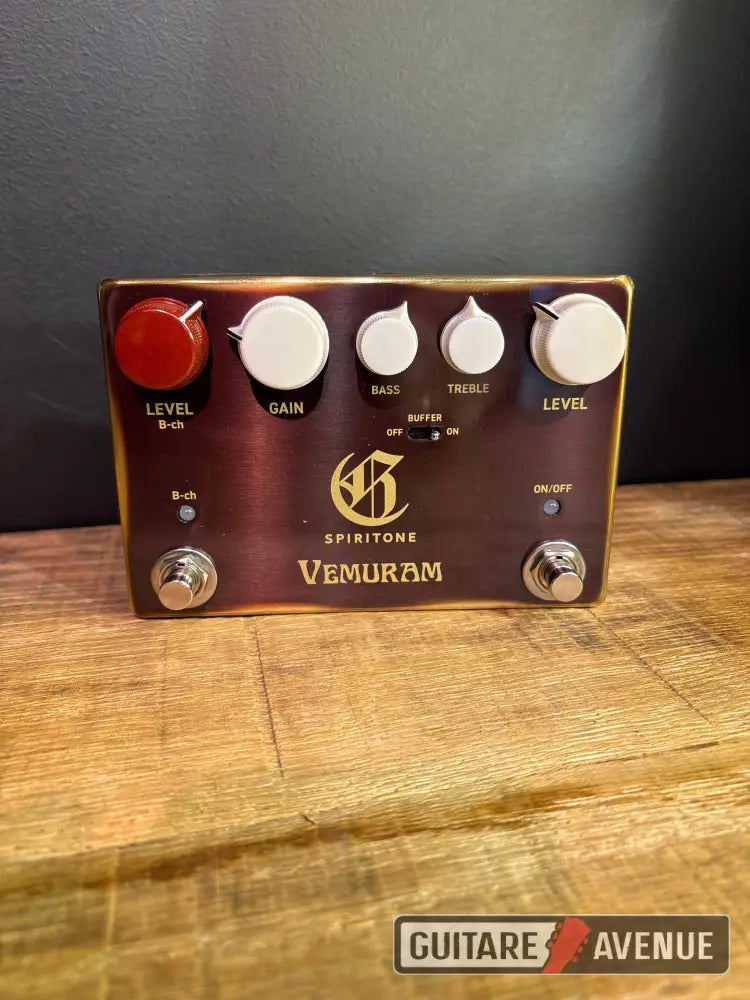 Vemuram Spiritone Effet