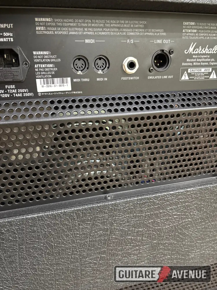 Marshall JVM410C - occasion Ampli