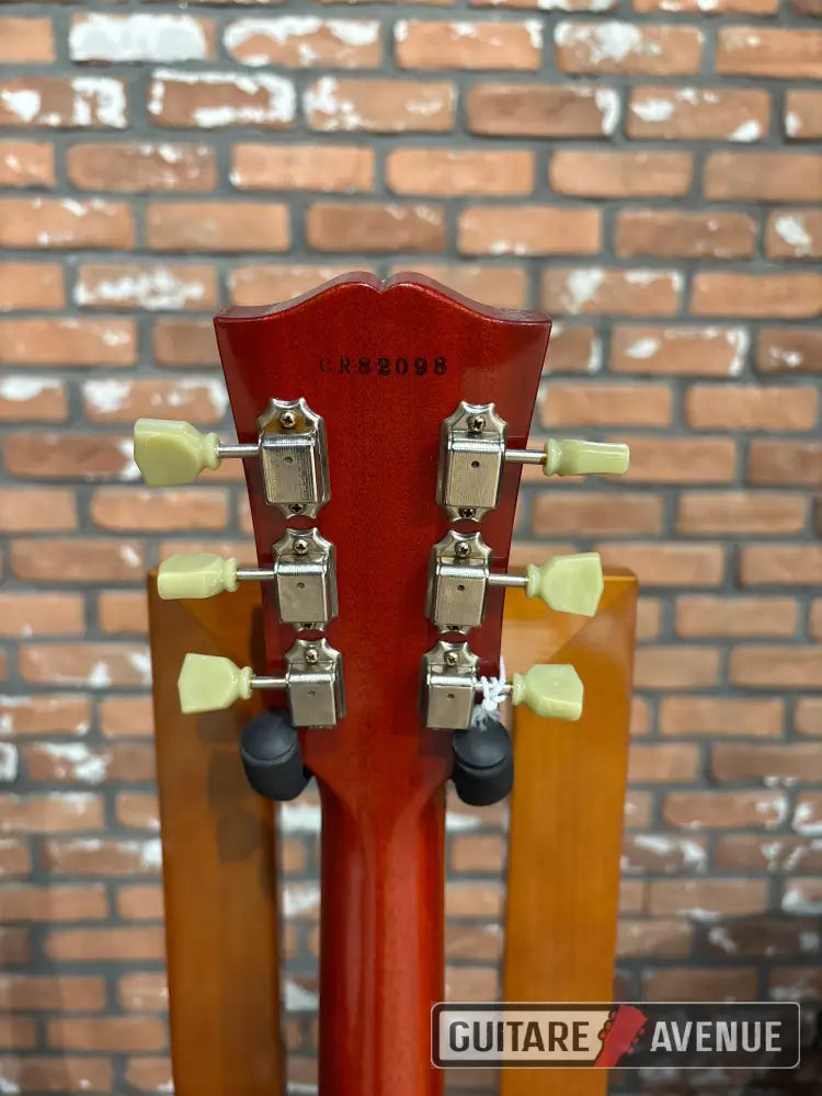 Gibson Les Paul 58 Reissue Vos Bourbon Burst Custom Shop - Occasion Guitare Électrique