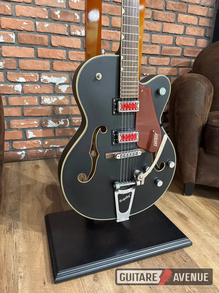 Gretsch G5410T Mat Black Avec Son Étui Rigide - Occasion Guitare Électrique