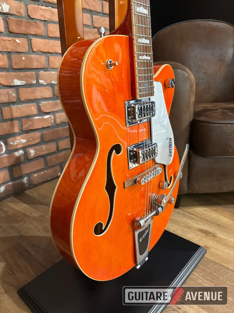 Gretsch G5420T orange avec son étui rigide - Occasion Guitare électrique