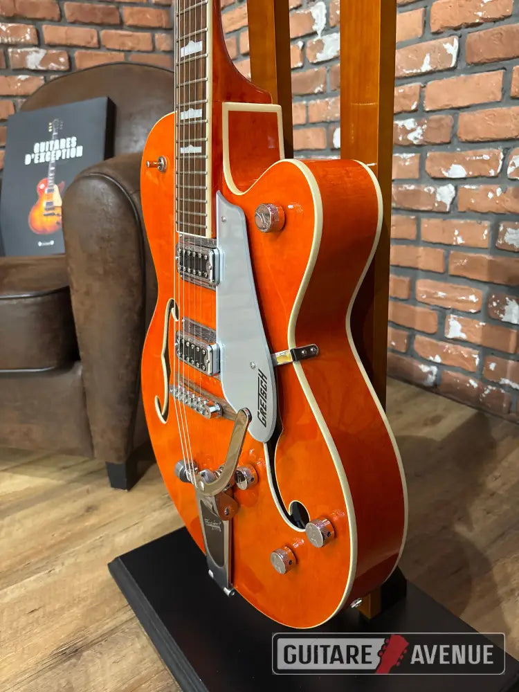 Gretsch G5420T orange avec son étui rigide - Occasion Guitare électrique