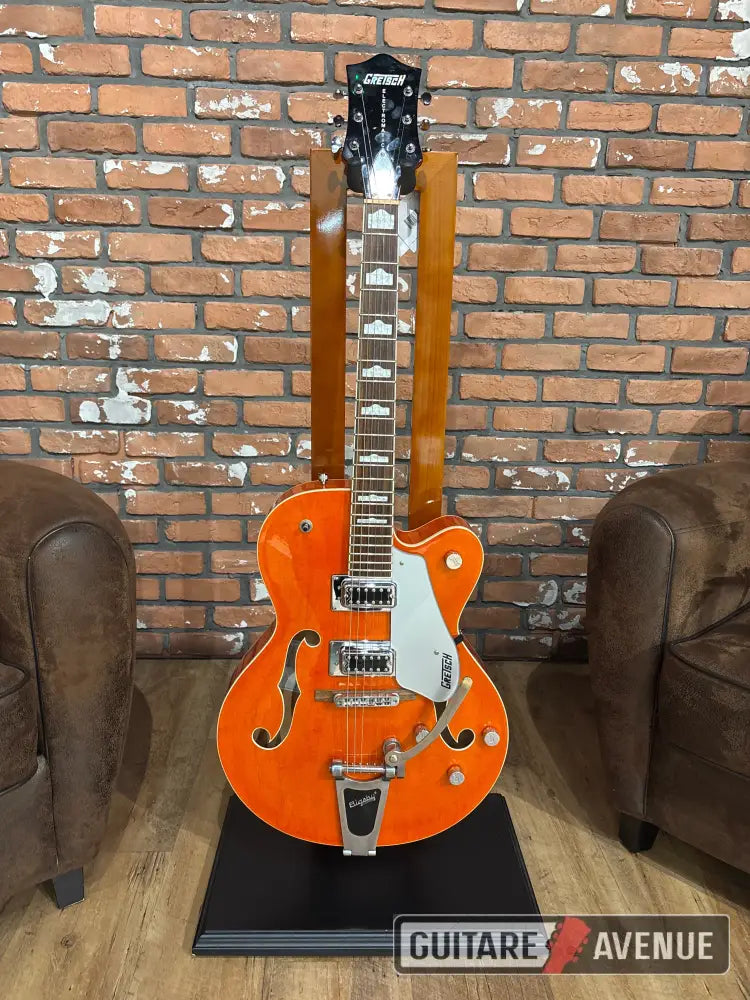 Gretsch G5420T orange avec son étui rigide - Occasion Guitare électrique