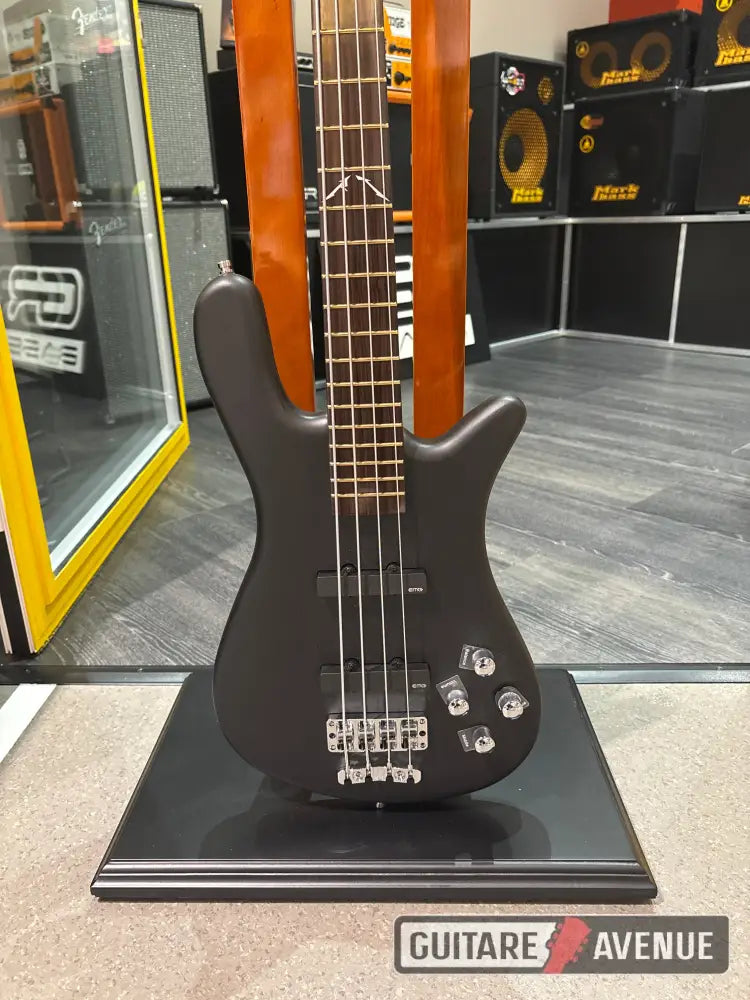Warwick Robert Trujillo signature satin black Basses
