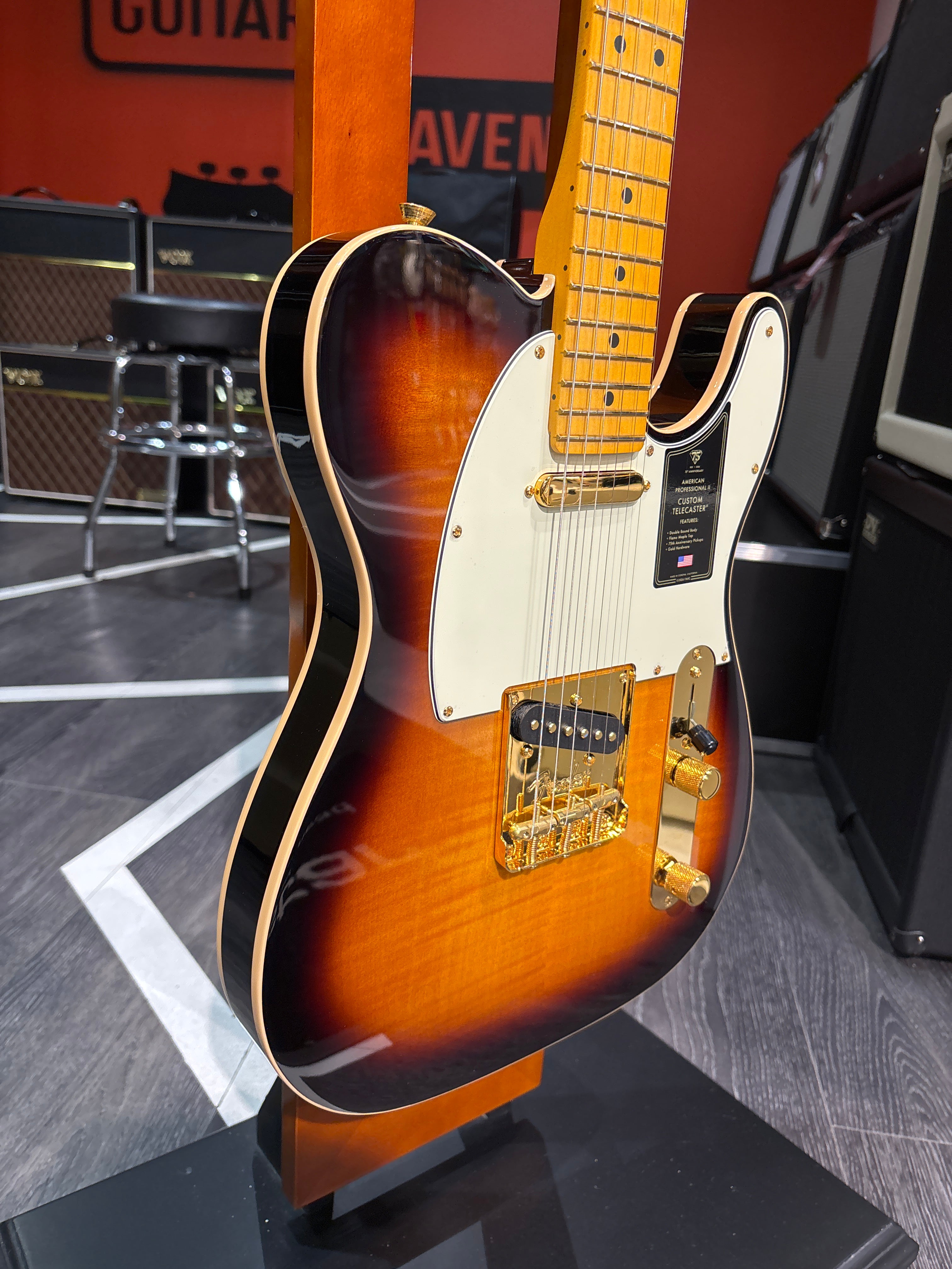 Fender 75th Anniversary Telecaster American Pro II Custom 2TS edition limitée