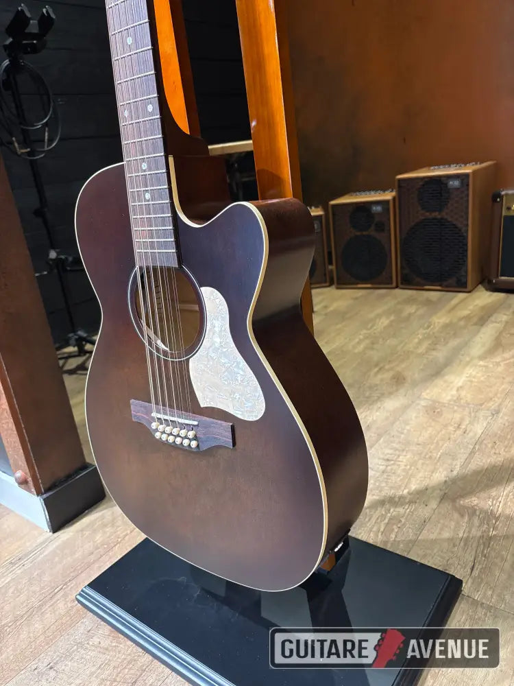Art & Lutherie Legacy 12 cordes Bourbon burst Guitare acoustique