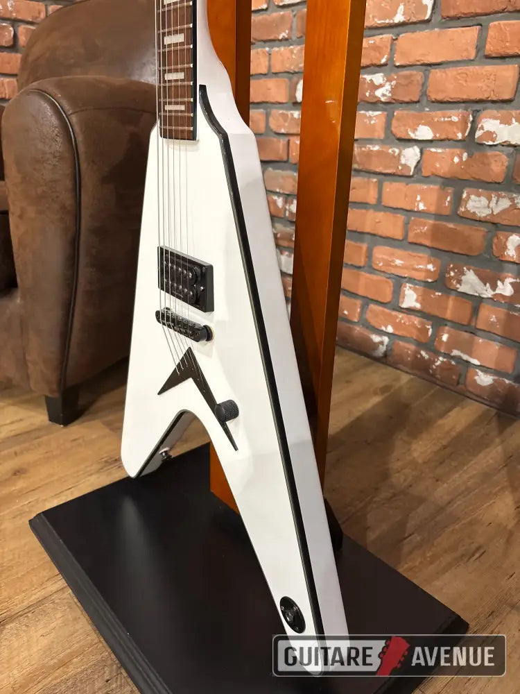 Dean 79 White Flying V - Occasion Guitare électrique