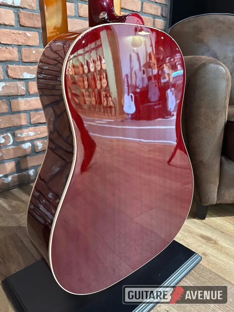 Epiphone J45 Slash Vermillon - Occasion Guitare acoustique d’occasion
