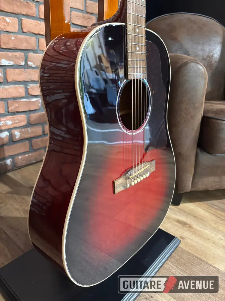 Epiphone J45 Slash Vermillon - Occasion Guitare acoustique d’occasion