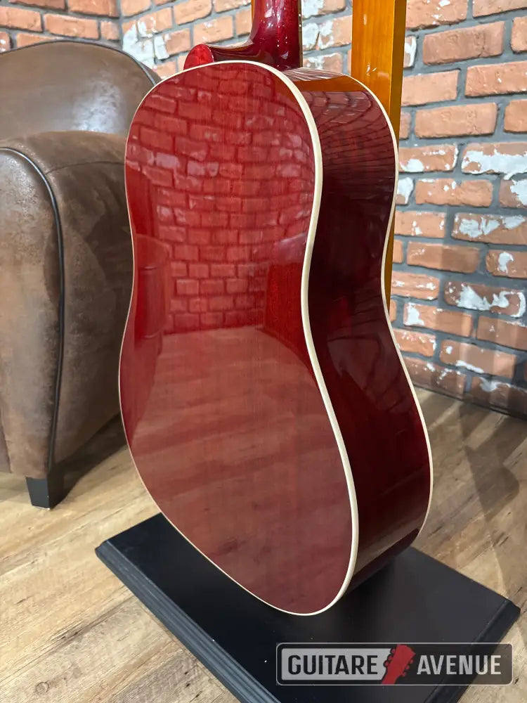Epiphone J45 Slash Vermillon - Occasion Guitare acoustique d’occasion