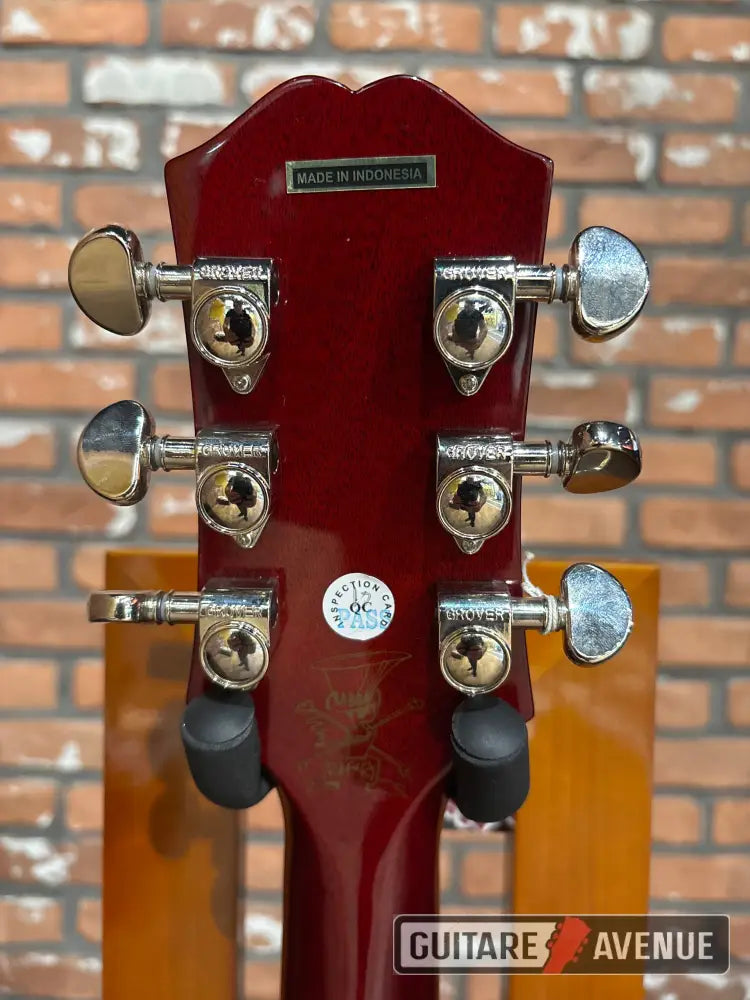 Epiphone J45 Slash Vermillon - Occasion Guitare acoustique d’occasion
