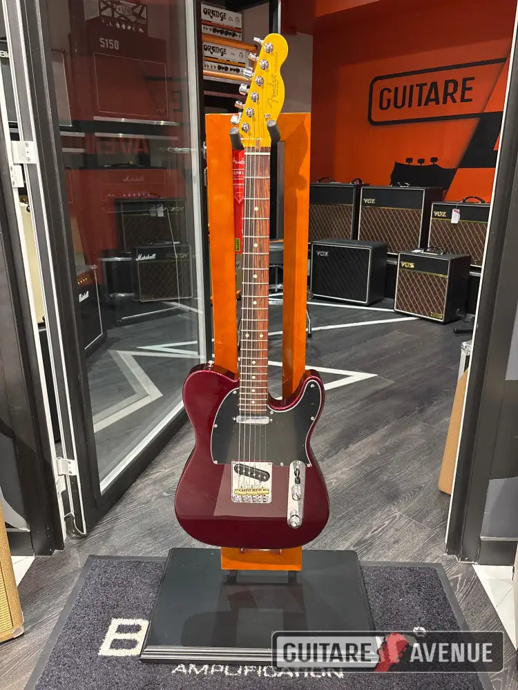 Fender American Professionnal Telecaster RW Oxblood - Guitare électrique