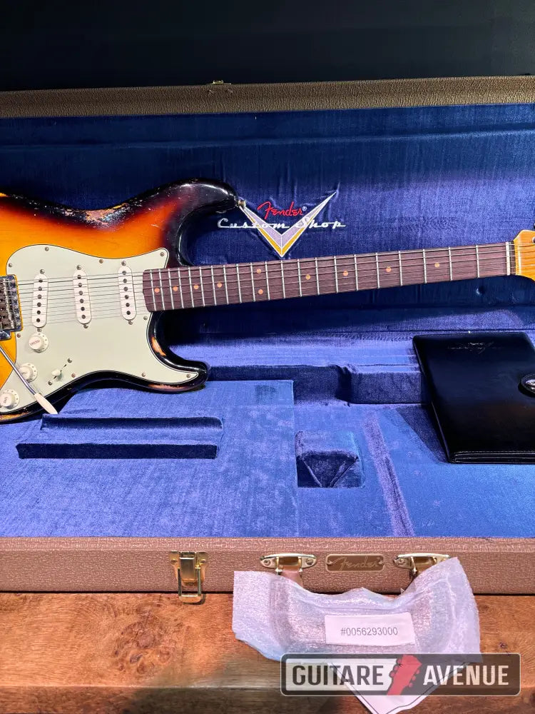 Fender Custom Shop 61 Stratocaster Heavy Relic Sfa3Tsb
