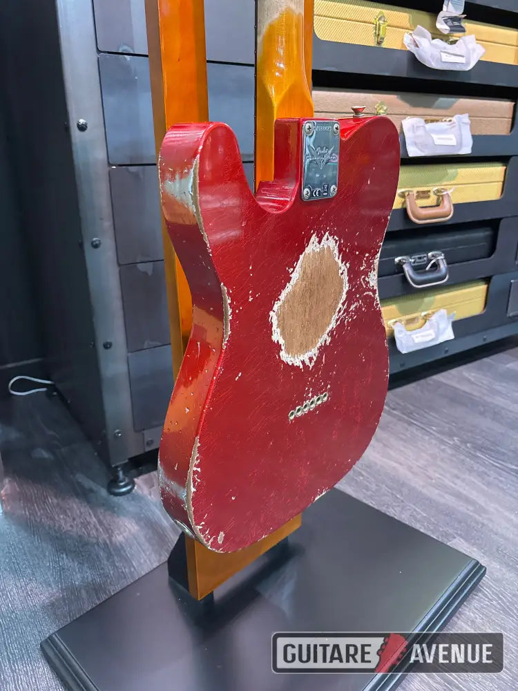 Fender Custom shop 1961 Telecaster Heavy Relic Candy apple red Custom Shop
