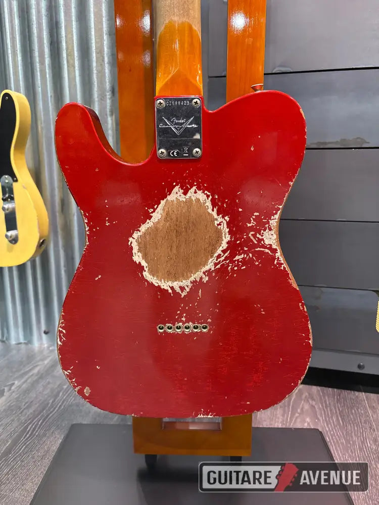 Fender Custom shop 1961 Telecaster Heavy Relic Candy apple red Custom Shop