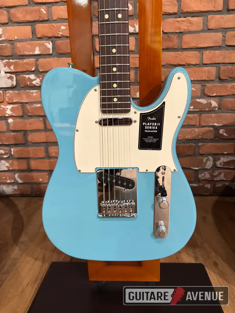 Fender Player telecaster II RW Aquatone blue - occasion - Guitare électrique