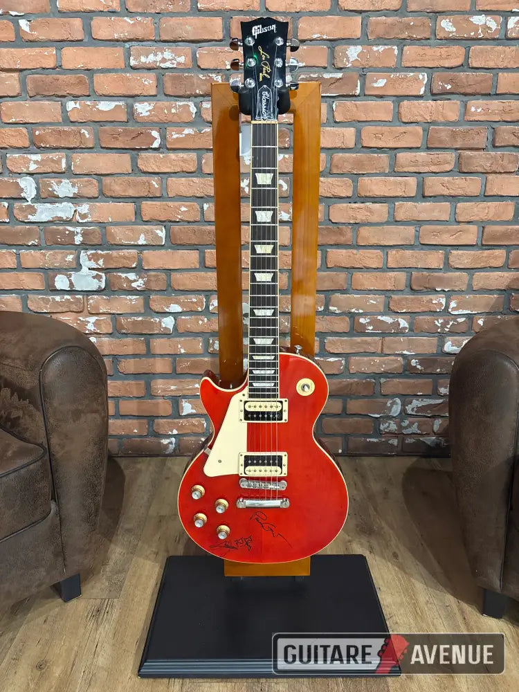 Gibson Les Paul Classic left handed Cherry- Occasion - Guitare électrique