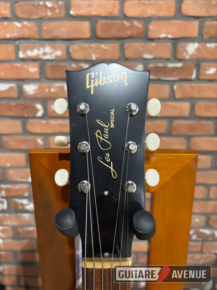 Gibson Les Paul Tribute P90 worn white satin - Occasion - Guitare électrique