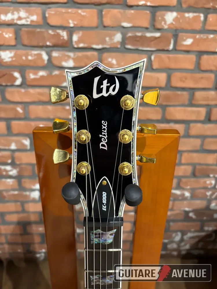LTD EC1000 deluxe blk EMG - Occasion Guitare électrique