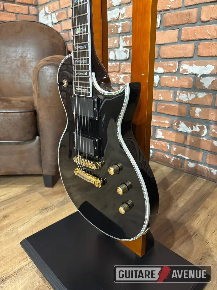 LTD EC1000 deluxe blk EMG - Occasion Guitare électrique