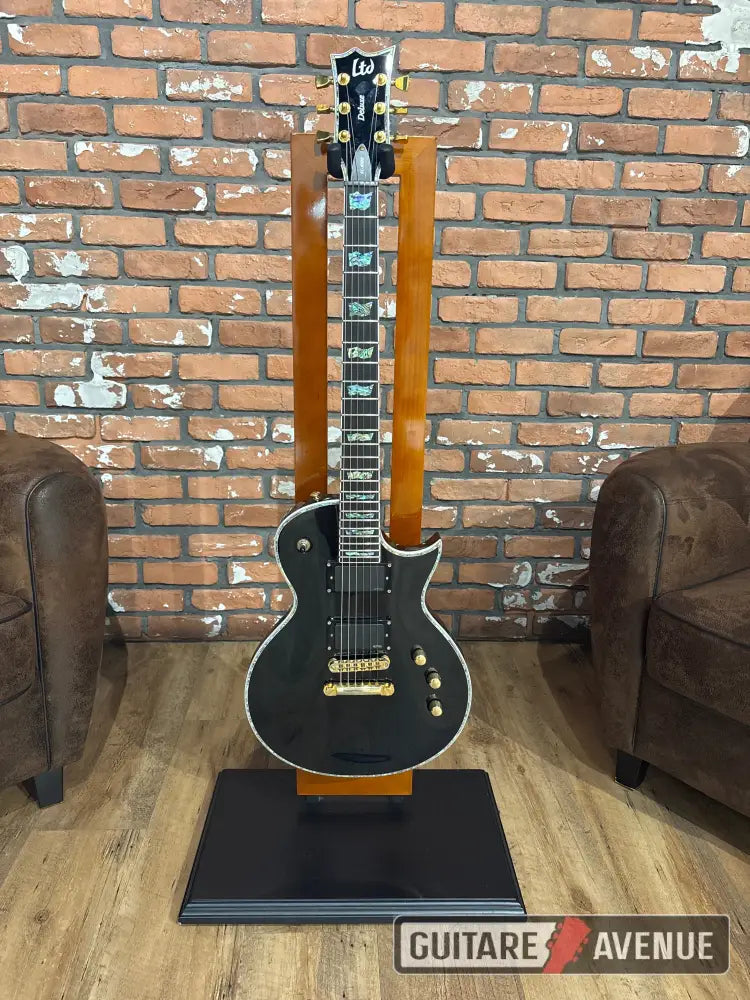 LTD EC1000 deluxe blk EMG - Occasion Guitare électrique