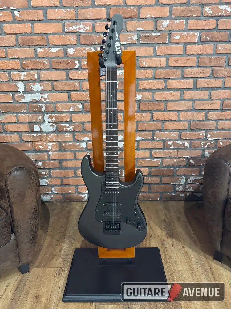 LTD SN-1000 EverTune – Charcoal Metallic Satin - occasion - Guitare électrique