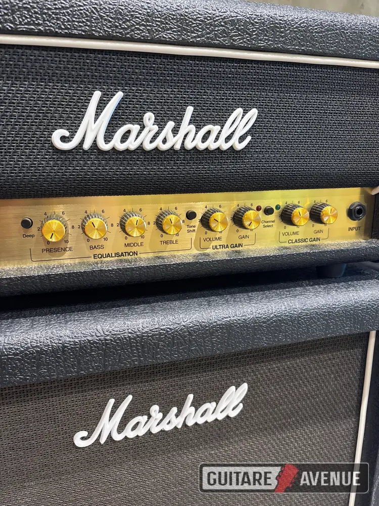 Marshall DSL15 head + cabinet 1x12 - occasion Ampli