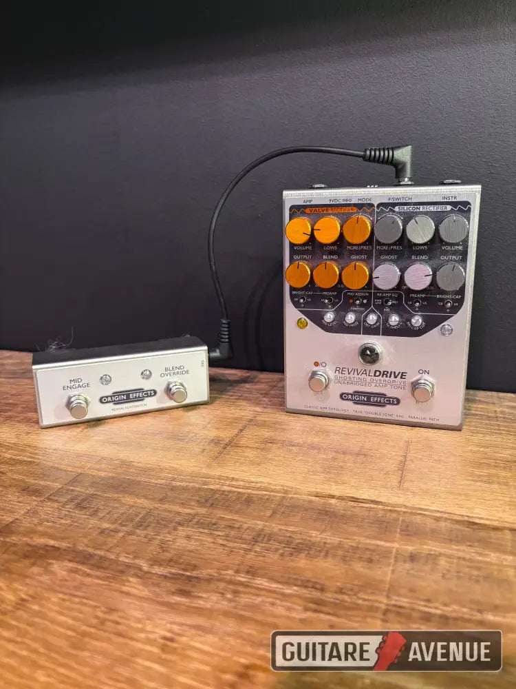 Origin effects Revival Drive + footswitch - occasion Effet