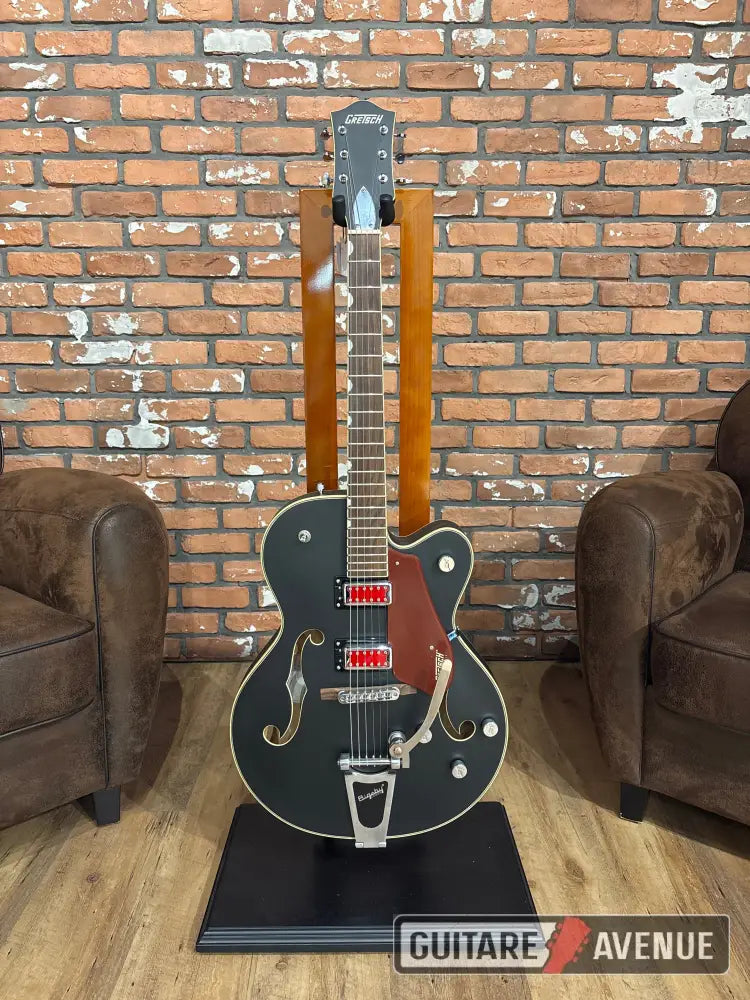 Gretsch G5410T Mat Black Avec Son Étui Rigide - Occasion Guitare Électrique