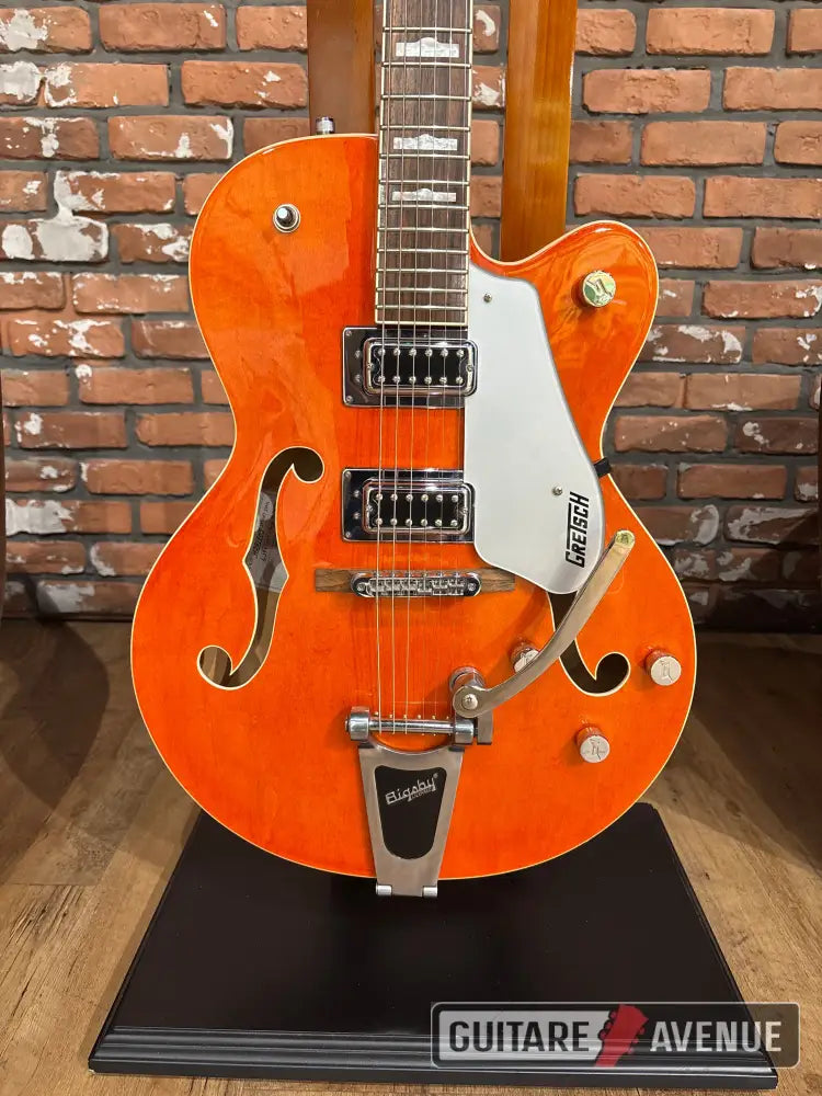 Gretsch G5420T orange avec son étui rigide - Occasion Guitare électrique
